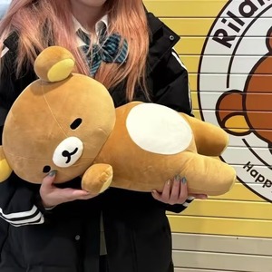 Nuevo Juguete de Peluche Rilakkuma de 35-70CM con Cabeza Inclinada, Compañero para Dormir, Animal de Dibujos Animados, Almohada Relajante, Regalo de Cumpleaños - Product Image 3