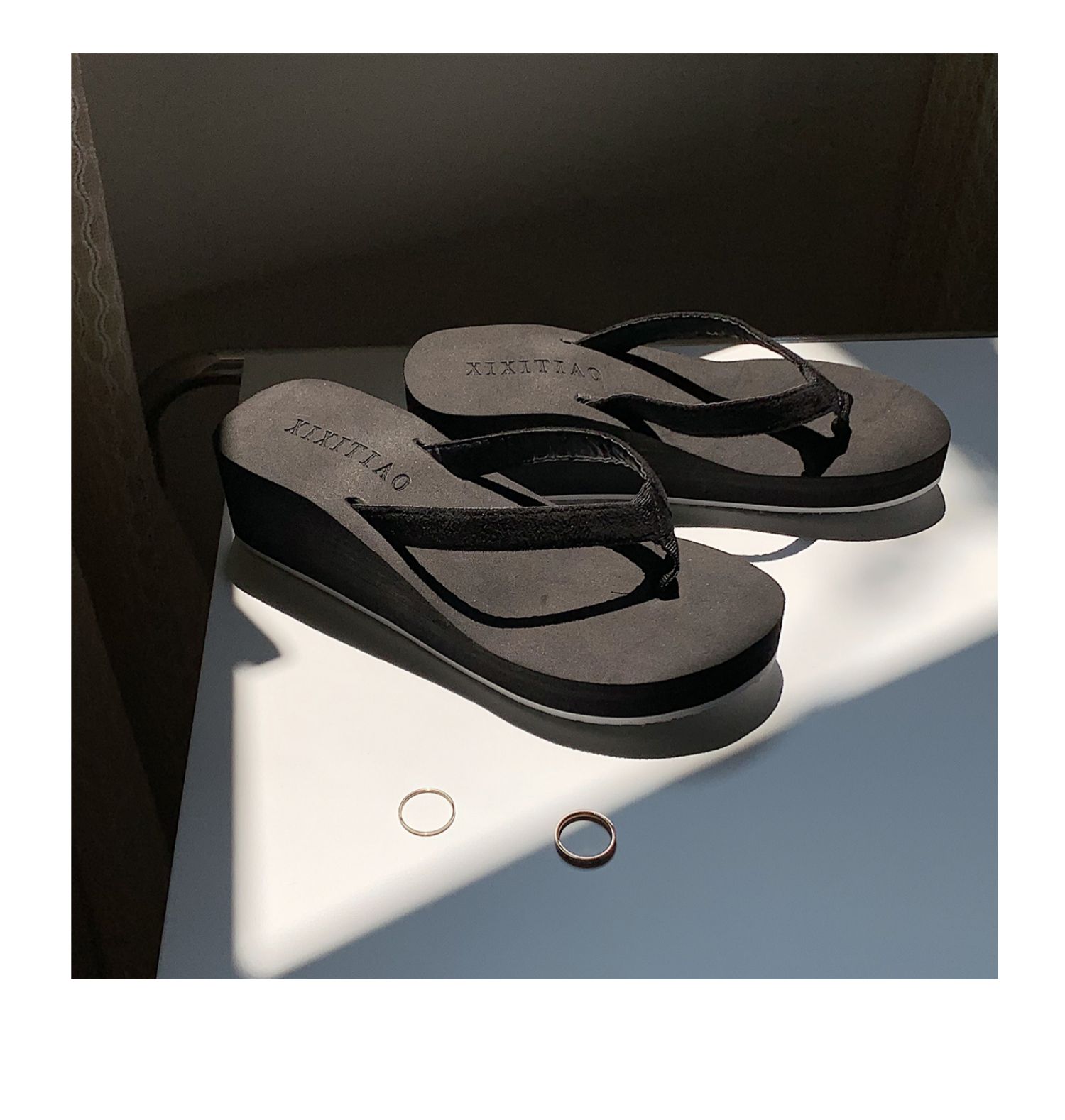 Summer Beach Casual Slipper Flip-flops Outdoor EVA Thick Bottoming Women Sandals