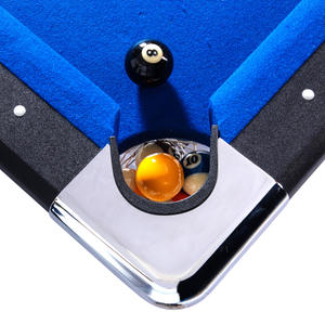 Mesa de Billar Estándar de 7 Pies, Diseño Plegable con Niveladores, Juego de Billar Completo, Diseño que Ahorra Espacio, Mesa de Billar para el Hogar - Product Image 3