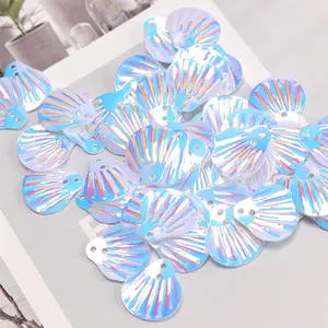 Factory Wholesale High Quality PVC Loose Shell Sequins For Slime DIY Crafts