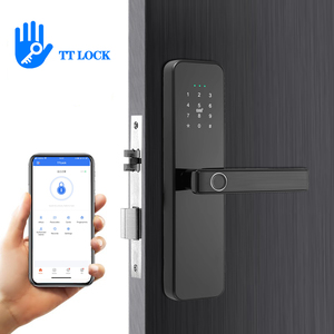 Cerradura Electrónica Inteligente para Puerta con WiFi y App TTLOCK, Cerradura Inteligente para Puerta de <span class=keywords><strong>Casa</strong></span> con Huella Dactilar - Product Image 3