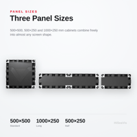 Pantalla LED COB de Alta Frecuencia de Actualización de 3840 Hz, P1.2 P1.5 P1.9, Curva, Empalmable, 90 °   Video Wall de Esquina para Espacios Virtuales