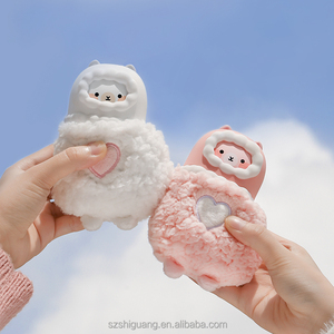 Tùy chỉnh tay ấm hơn mùa đông nóng xách tay mini Tay ấm hơn USB điện thoại di động sạc thuận tiện ấm áp bé nóng dễ thương Alpaca - Product Image 4