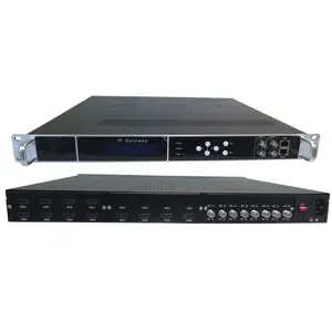 FTA IPTV Encoder Headend Tuner RF DVB T2 Để IP Cổng Để Chuyển Đổi RF