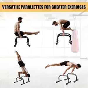 Barres parallèles pour exercices <span class=keywords><strong>au</strong></span> <span class=keywords><strong>sol</strong></span>, entraînement de force, planche complète, dips, gymnastique, push-ups, équipement de musculation - Product Image 5