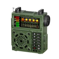 Radio Darurat Multi Band JOC J-101W AM FM SW dengan Pemutar Musik