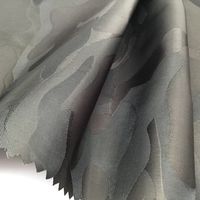 Usine en gros 65% Polyester 35% Nylon personnalisé camouflage stratification bicolore jacquard tissu pour veste de sport