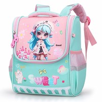 Sac à dos pour enfants personnalisé, imperméable, protection de la colonne vertébrale, léger, bretelles réglables, respirant, confortable, pour l'école primaire
