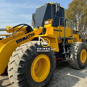 Japon Komatsu WA380 WA320 WA350 WA400 WA430 WA600 chargeuse sur pneus minière, chargeur Komatsu 380 d'occasion au prix d'usine - Product Image 4