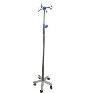 Soporte de Acero Inoxidable para Suero Intravenoso Ji Haokang, Móvil con Ruedas y Base para Uso Hospitalario - Product Image 3