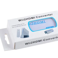 Convertisseur Wii2 avec mise à l'échelle HD 1080p, prix de gros pour les détaillants et les revendeurs de jeux