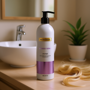 Shampoo réparateur Blondely 400 ml avec Acai et vitamine E pour cheveux abîmés - Product Image 3