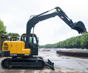 Miniexcavadora HX80 con Motor de 36.2kW y Peso Total de 7340kg - Product Image 1