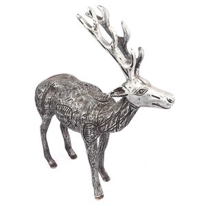 <b>Gold</b> Brass Deer Decor <b>Statues</b> Christmas Reindeer for Home Decor - Product Image 3