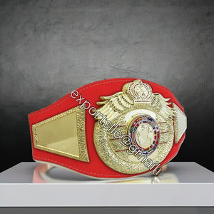 Ceintures de titre de championnat personnalisées de luxe faites à la main pour la lutte MMA Jiu-Jitsu mettant en vedette le karaté de grappling de samouraï détaillé - Product Image 2