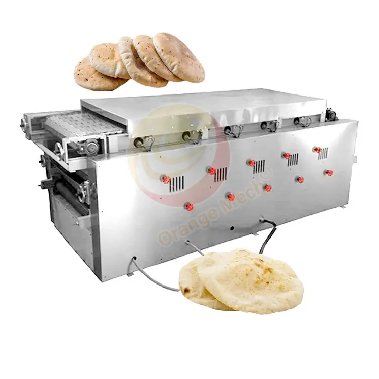 Gli involucri per Tortilla elettrici commerciali fanno la linea di produzione del pane Roti arabo Maker macchina per Tortilla messicana