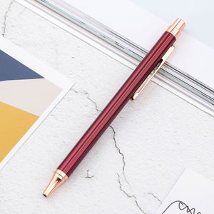 High Quality Custom Logo 1.0 MM Metal Business Retractable Ballpoint <b>Pens</b> Fashion <b>Multi</b>-<b>Color</b> Advertising <b>Pen</b> for Business - Product Image 6