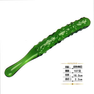 Hot Selling 5 Types Groentecrystal <span class=keywords><strong>Glass</strong></span> <span class=keywords><strong>Dildo</strong></span> Anal Plug Glas Komkommer <span class=keywords><strong>Dildo</strong></span> Masturbatie Glazen <span class=keywords><strong>Dildo</strong></span> Voor Vrouwen - Product Image 6