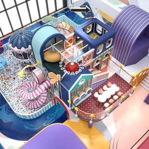Área de Juegos Suave Comercial Augustine, Equipo de Juegos Interior de PVC y Esponja, Piscina de Pelotas para Niños, Muro de Escalada, Fiestas de <span class=keywords><strong>Cumpleaños</strong></span>, Diversión - Product Image 3