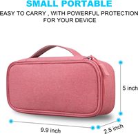 Bolsa de Viaje para Electrónicos con Logotipo Personalizado, Resistente a Impactos y al Agua, para Almacenamiento de Cargador de Laptop, Ratón, Cable USB