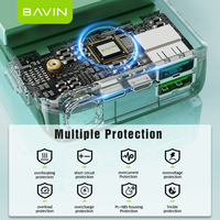 Bvin – batterie externe Portable 22.5w, Type C, charge rapide, 30000mah, avec lampe de poche LED puissante, prix d'usine, vente en gros