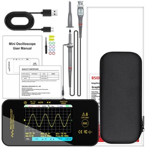 Oscilloscope numérique portable OT5 50 MHz, fréquence d'échantillonnage 200 MSa/s, bande passante analogique, Chine continentale, pour outils de réparation électronique - Product Image 1