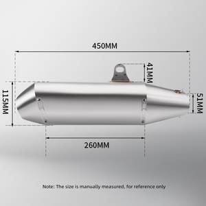 Yeni komple motosiklet egzoz sistemi yükseltme kiti <span class=keywords><strong>DR</strong></span> Fresh S SM E araç susturucu taze egzoz borusu ile yenileme - Product Image 5
