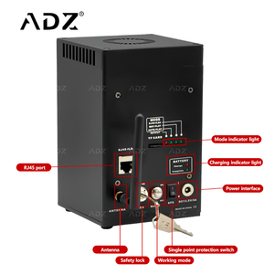 ADZ 3W Portable ILDA Laser Light Show RGBW Émission de couleur WiFi APP & DMX512 Contrôle DJ Laser extérieur avec longue durée de vie de la batterie - Product Image 5