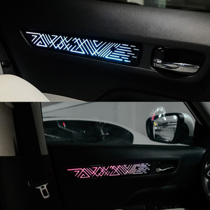 ไฟตกแต่งภายในรถยนต์ Symphony LED สำหรับ Renault Koleos ปี 2017-2021 แถบอะคริลิคสร้างบรรยากาศภายใน ขายส่งจากผู้ผลิต - Product Image 6