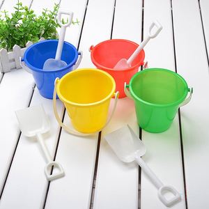 Juego de Cubo y Pala de Playa Transparentes con Logotipo Personalizado para Niños, Juguetes para Jugar en la Arena al Aire Libre, Recuerdos para Fiestas de Playa de Verano, Venta al Por Mayor - Product Image 3