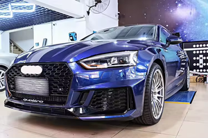 กันชนหน้า B9.5กับกระจังหน้าสำหรับรถ <span class=keywords><strong>Audi</strong></span> A5 <span class=keywords><strong>S5</strong></span> RS5 2017-2019อัพเกรด B9ใหม่ - Product Image 5