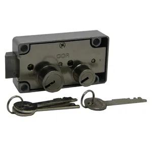 Security Safe Double People Use Deposit Box Key Locker