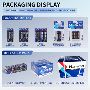 แบตเตอรี่คิวเอน ขายส่ง ขนาด AAA 1.5 โวลต์ UM4 R03 แบตเตอรี่ AAA 1.5 โวลต์ เบอร์ 7 แบตเตอรี่คาร์บอนซิงค์ สำหรับของเล่น - Product Image 4