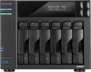 <span class=keywords><strong>Asustor</strong></span> Lockerstor 6 Gen2+ AS6706T, stockage NAS à 6 baies, deux ports 5GbE, 8 Go de RAM DDR4, 4 emplacements pour SSD M.2 - Product Image 2