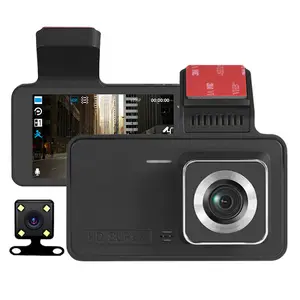 בוסטאר 4 אינץ' 4K אוניברסלי מצלמה קדמית Dvr לרכב GPS ניווט מסך IPS מצלמת דאש CarDvr 2