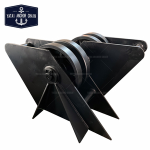 Trung Quốc Nhà Sản Xuất Mới Đúc Con Lăn Thép Fairlead Chuỗi Stopper Neo Cáp Bánh Xe Hướng Dẫn Con Lăn Cho Biển Phần Cứng Cho Tàu - Product Image 1