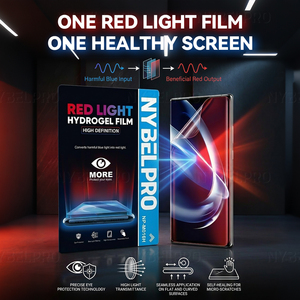 Película de Hidrogel con Protección Ocular contra Luz Roja, Protector de Pantalla para Teléfono Móvil, Convierte Luz Azul en Luz Roja - Product Image 6