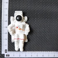 Personnalisé résine Artisanat Astronaute Réfrigérateur Aimants 3D Solide Aimant Résine Moules Vaisseau Spatial Décoration de La Maison Figurine