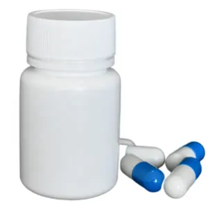 Neue Promotion Hot Style 30ml quadratische runde Pille Medizin Runde Pe Material Pillen Verpackung Plastik flaschen