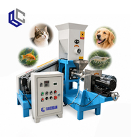 Extrudeuse QDMECH pour la fabrication d'aliments pour petits animaux, poissons-chats, machine à granulés flottants soufflés pour poissons, machine à aliments pour chiens