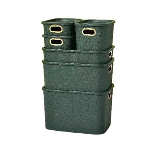 13.76L household plastic Multifunction Storage box with handles