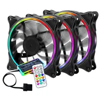 Neuankömmling Wasser kühlung RGB Lüfter 120mm RGB LED Lüfter Kühler Master 6pin für PC Flüssigkeits kühlsystem