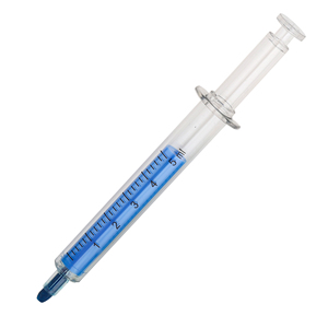 Wholesale Cute Plastic Syringe Injection Highlighter Marker <b>Pen</b> with Custom Logo for Office School Doctor Party Favor Gifts - Product Image 6