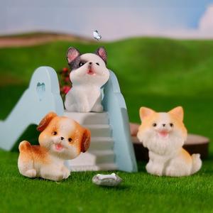 بيع بالجملة DIY ديكور كلب حيوان مبتكر مصغر إكسسوارات دمية ديكور عصاري موس تررم الحلي هدية للأطفال - Product Image 1