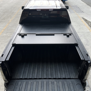 Housse de tonneau rigide pliante manuelle et étanche pour <span class=keywords><strong>Ford</strong></span> <span class=keywords><strong>Raptor</strong></span>/<span class=keywords><strong>Ranger</strong></span>/<span class=keywords><strong>Wildtrak</strong></span>/Stormtrak Couvre-lit de camionnette sans perçage - Product Image 1