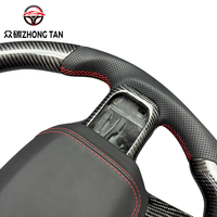 Volant sport LED en fibre de carbone forgée à 3 branches de 40 mm pour Trailblazer Ranger Raptor Pickups – Amélioration directe