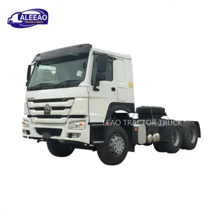 Kullanılan Sinotruk HOWO 371/375/400 hp 10-Wheels römork kafa komple traktör kamyon HOWO 6x4 satılık