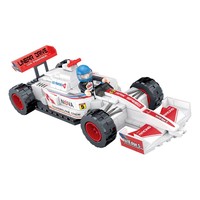 COGO 213PCS DIY Série de voitures de course éducatives, blocs de construction combinables, jouets pour enfants