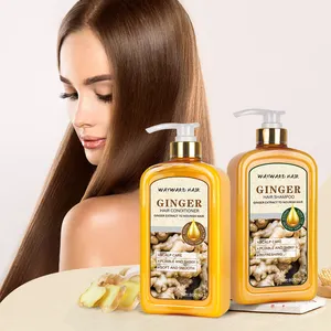 New products ginger hair care products herbal anti dandruff hair growth ginger hair shampoo and conditioner