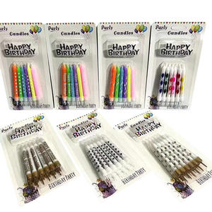 Candeline a Spirale per Compleanno - Decorazioni Colorate Assortite per Torte di Compleanno e Natale - Product Image 6